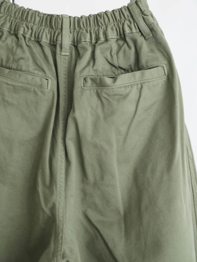 HARVESTY ハーベスティ｜チノサーカスパンツ（グリーン）