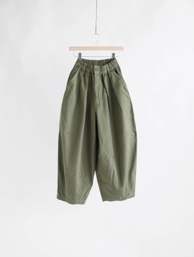 HARVESTY ハーベスティ｜チノサーカスパンツ（グリーン）