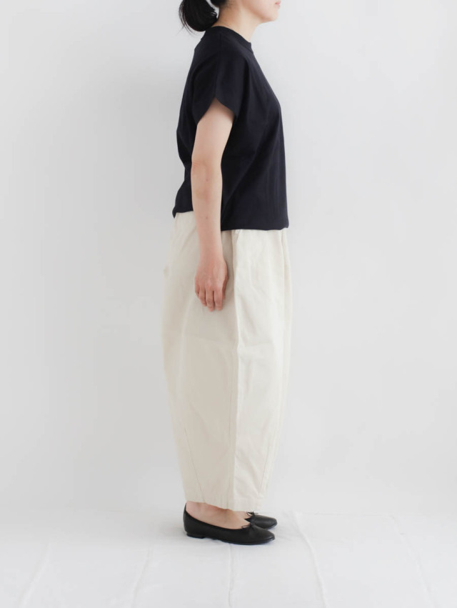 HARVESTY ハーベスティ｜チノサーカスパンツ（アイボリー）