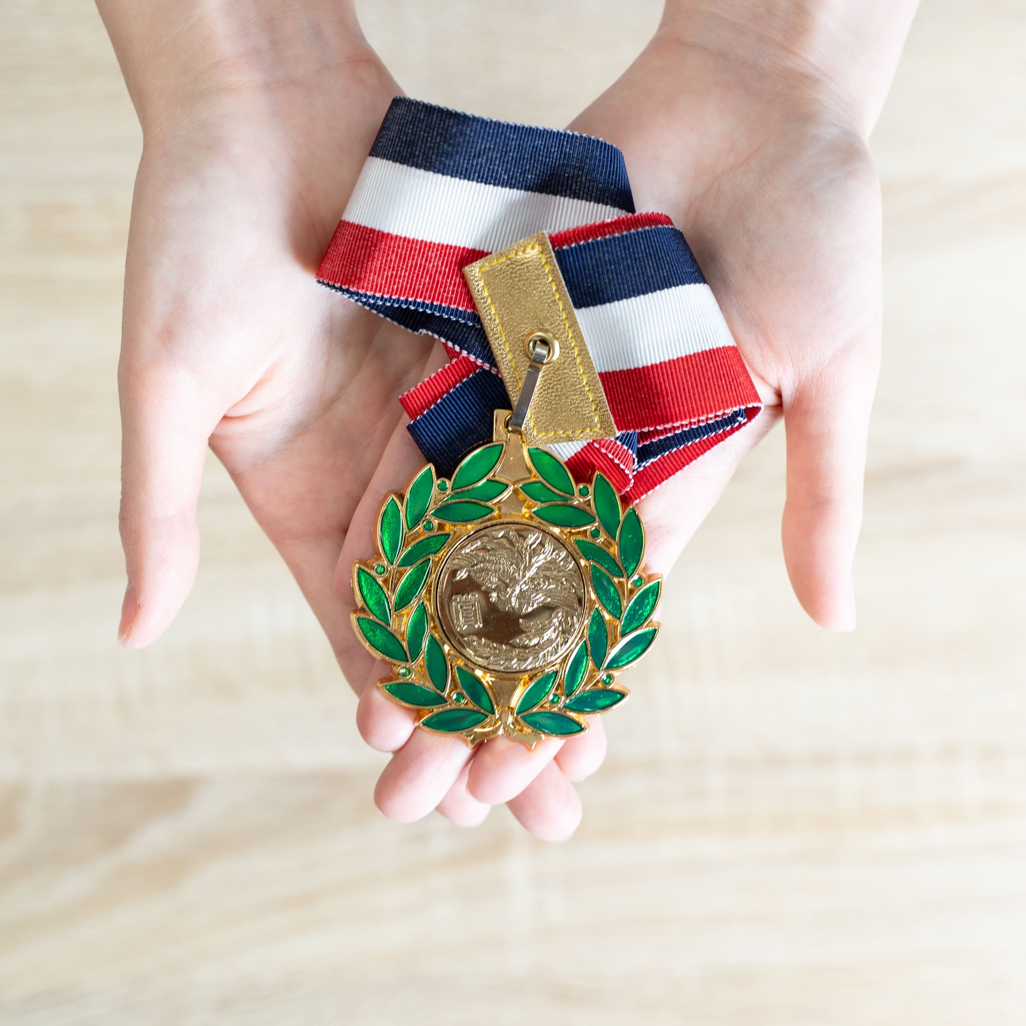 勲章メダル 彫刻無料 金属製 No.2