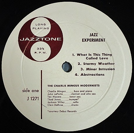 ジャズレコード】Charles Mingus チャールズ・ミンガス / The Jazz
