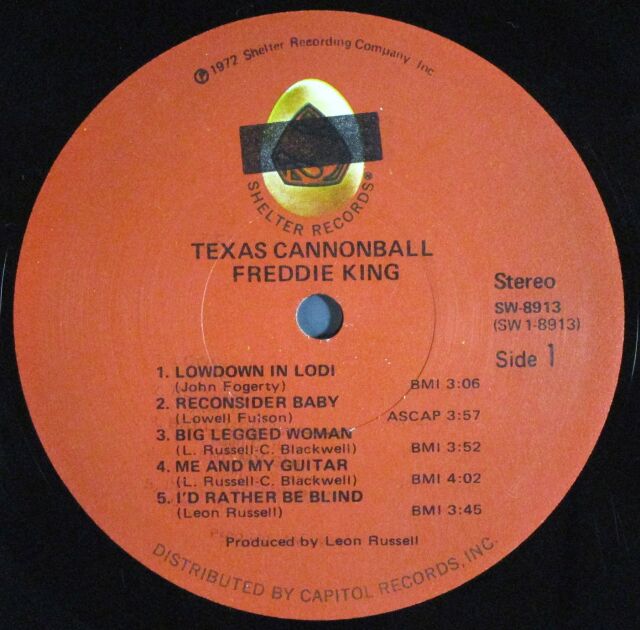 Freddie King フレディ・キング / Texas Cannonball テキサス
