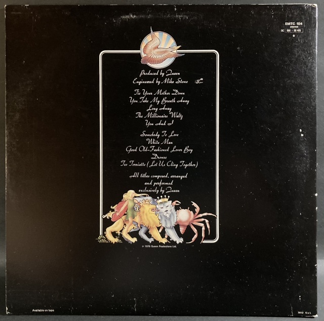 Queen クイーン / A Day At The Races 華麗なるレース 中古レコード