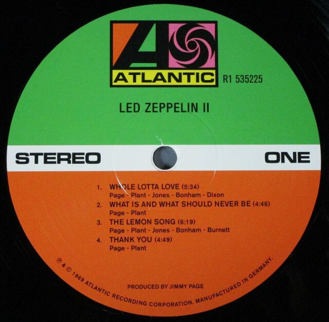 Led Zeppelin レッド・ツェッペリン / Led Zeppelin II| 中古レコード