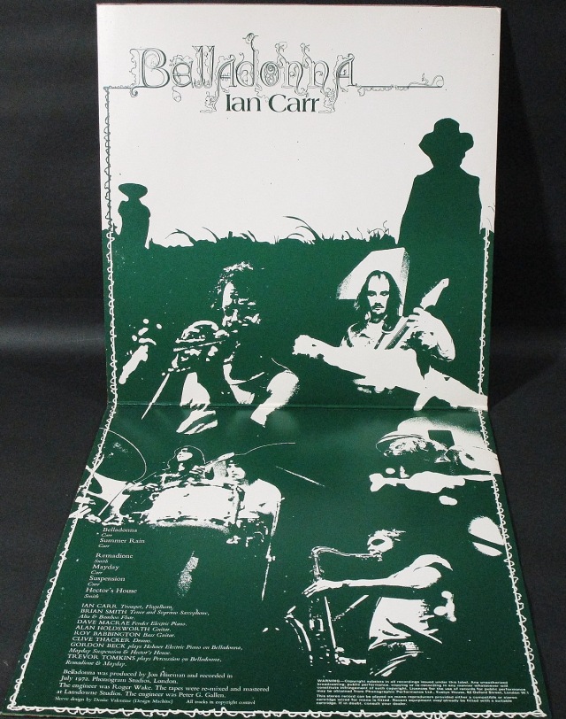 Jazz Rock】Ian Carr イアン・カー / Belladonna ベラドナ 中古