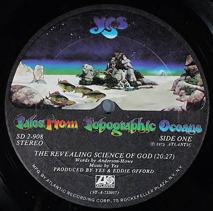 プログレ】Yes イエス / Tales From Topographic Oceans 海洋地形学の