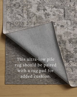 Amber Lewis x Loloi Josie Washable JOS-03 Vintage / Overdyed Area