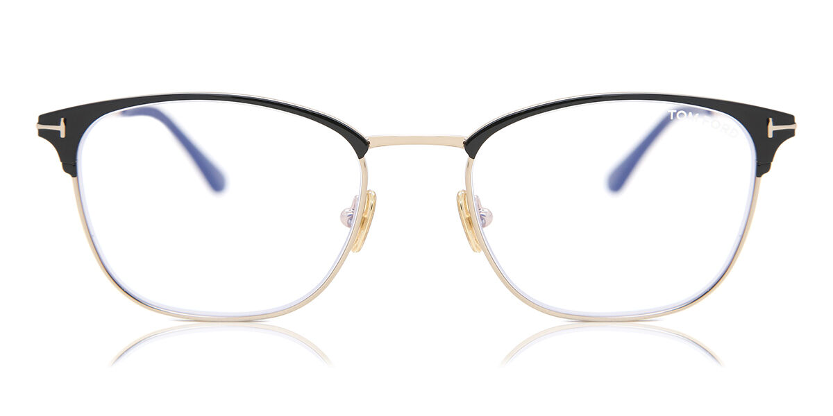Tom Ford FT5750-B 001 Shiny Black Gold 眼鏡 | SmartBuyGlasses 日本