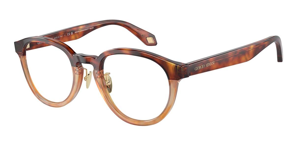 Giorgio Armani AR7248F Asian Fit 6034 Red Tortoise/Transparent