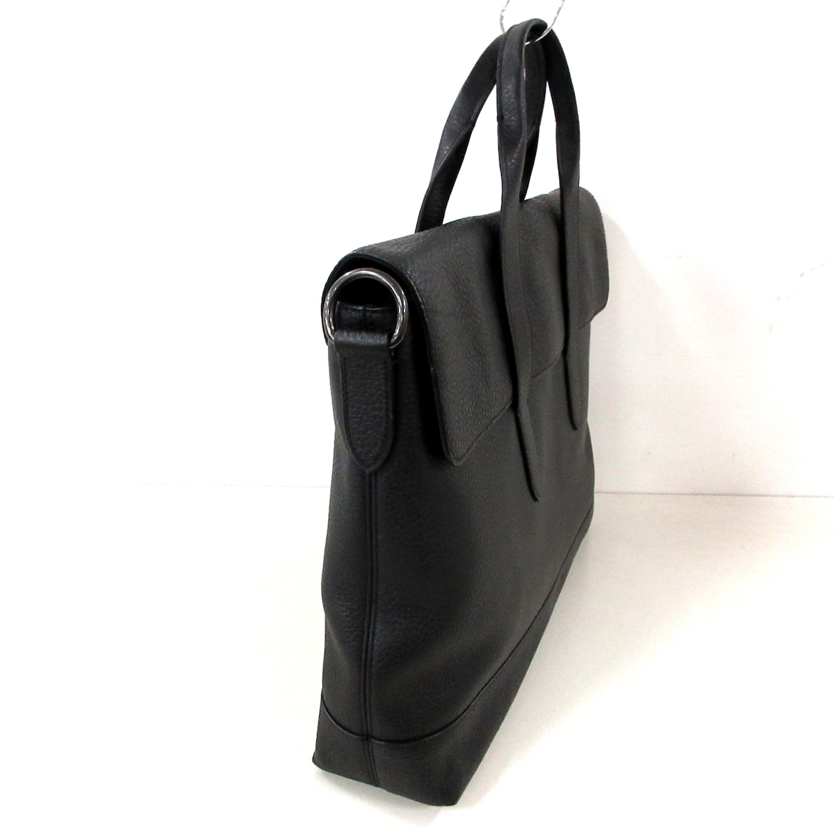 コーチ/ビジネスバッグ/ハミルトン ペブルド レザー ポートフォリオ/黒