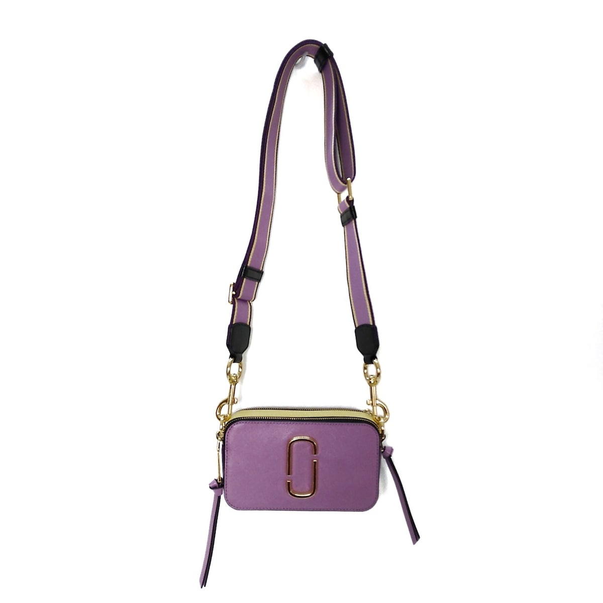 マークジェイコブス/ショルダーバッグ/ザ スナップショット/パープル