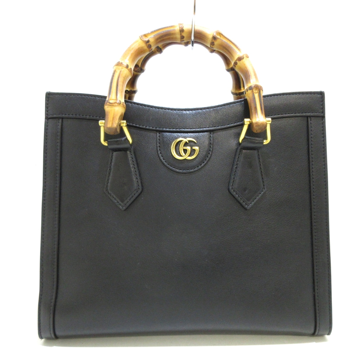 グッチ/トートバッグ/ダイアナ スモール トートバッグ/バンブー/黒