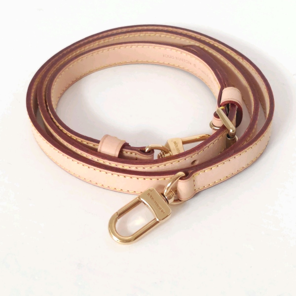 ルイヴィトン/ストラップ/ナチュラル/サイズ：□縦 ⇒ 1.6cm □横