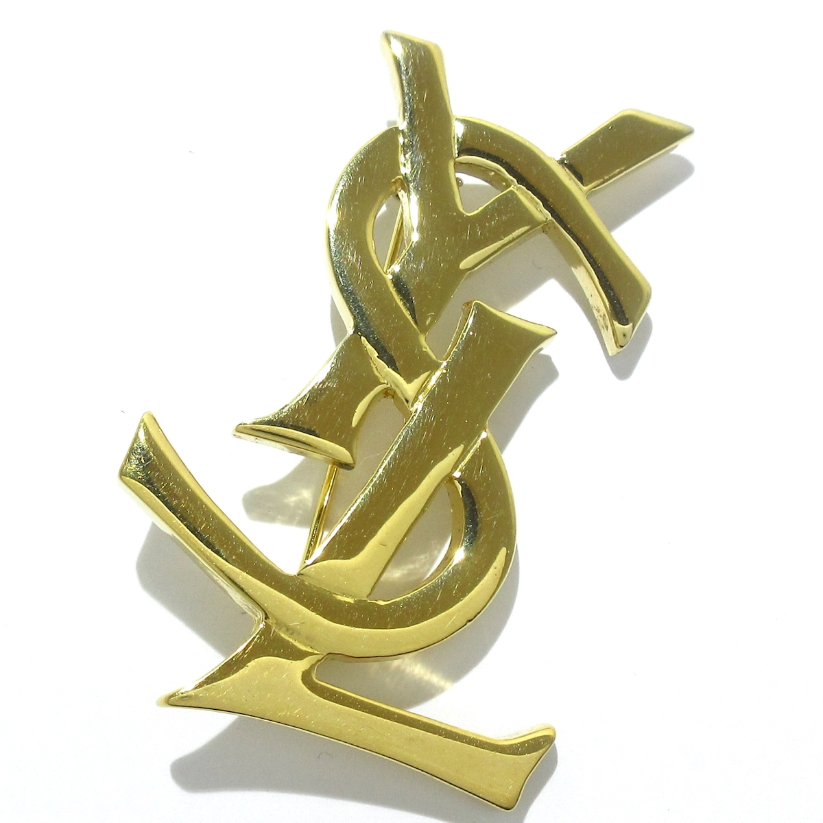 イヴサンローラン/ブローチ/ゴールド/ロゴの買取実績【ブランディア】