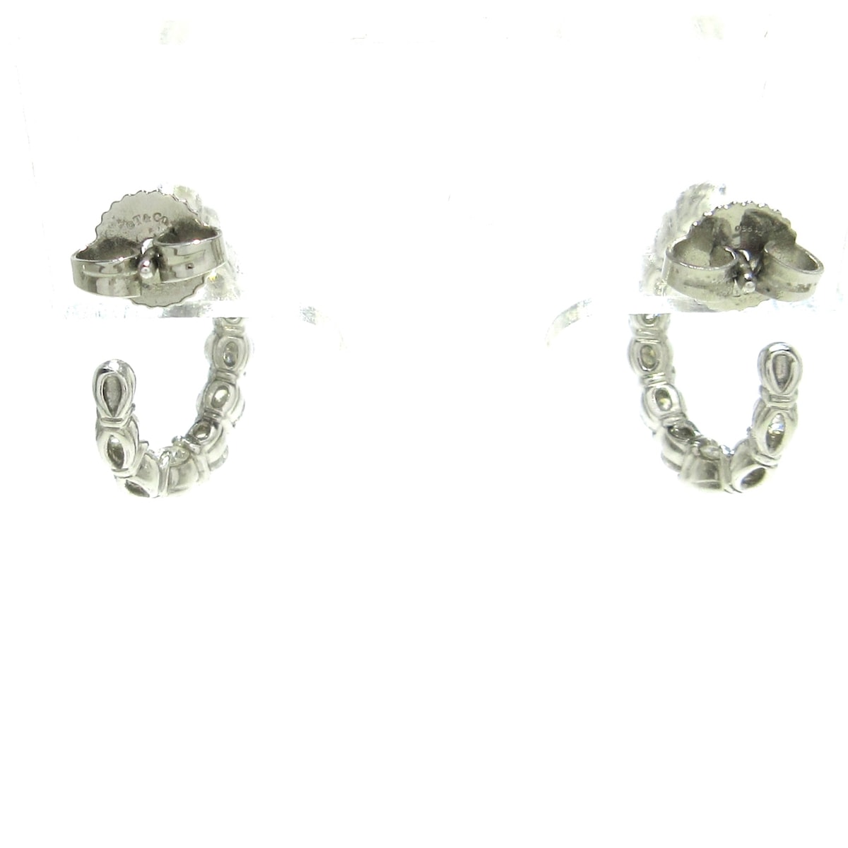 ティファニー/ピアス/インサイド アウト フープ ピアス/Pt950