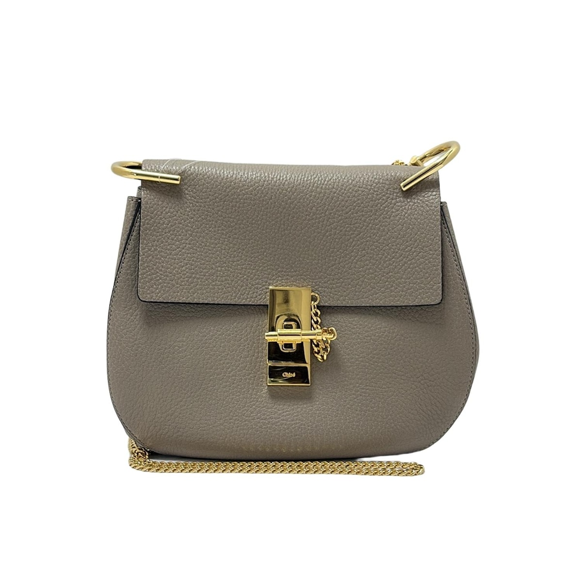 クロエ/ショルダーバッグ/ドリューミニショルダーバッグ/グレー