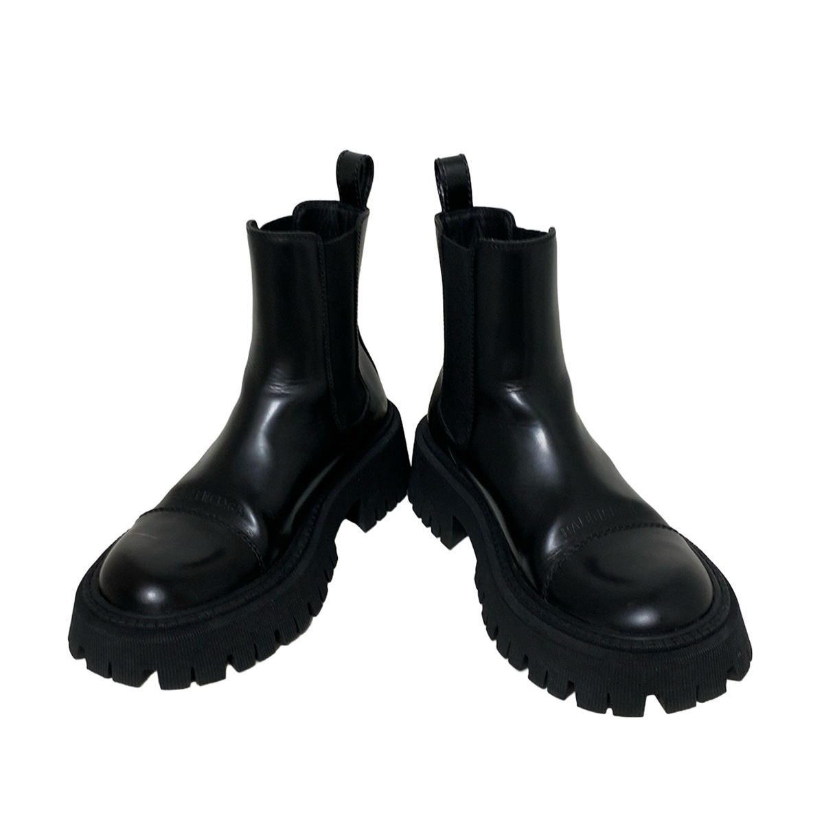 バレンシアガ ショートブーツ 36 レディース - 黒 レザー（19089995