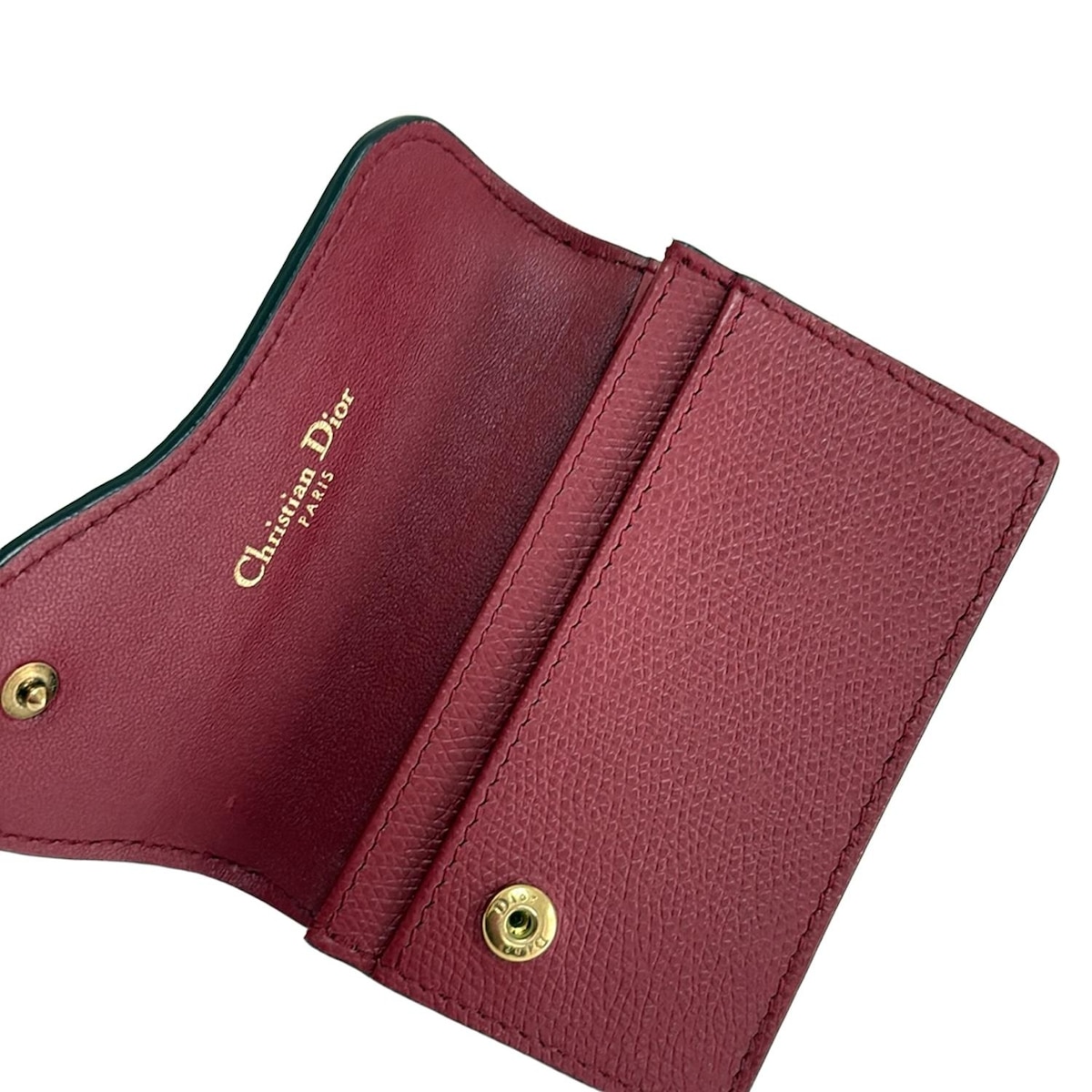 ディオール/クリスチャンディオール/名刺入れ/サドル フラップ カード