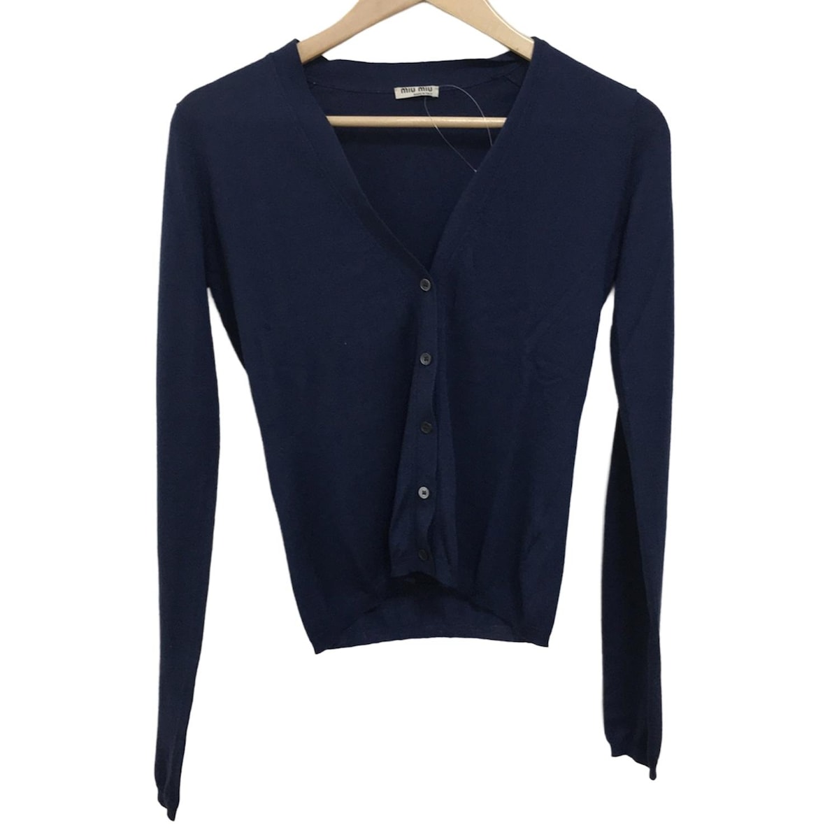 正規品】ミュウミュウ カーディガン ニット miumiu サイズIT40 miu miu