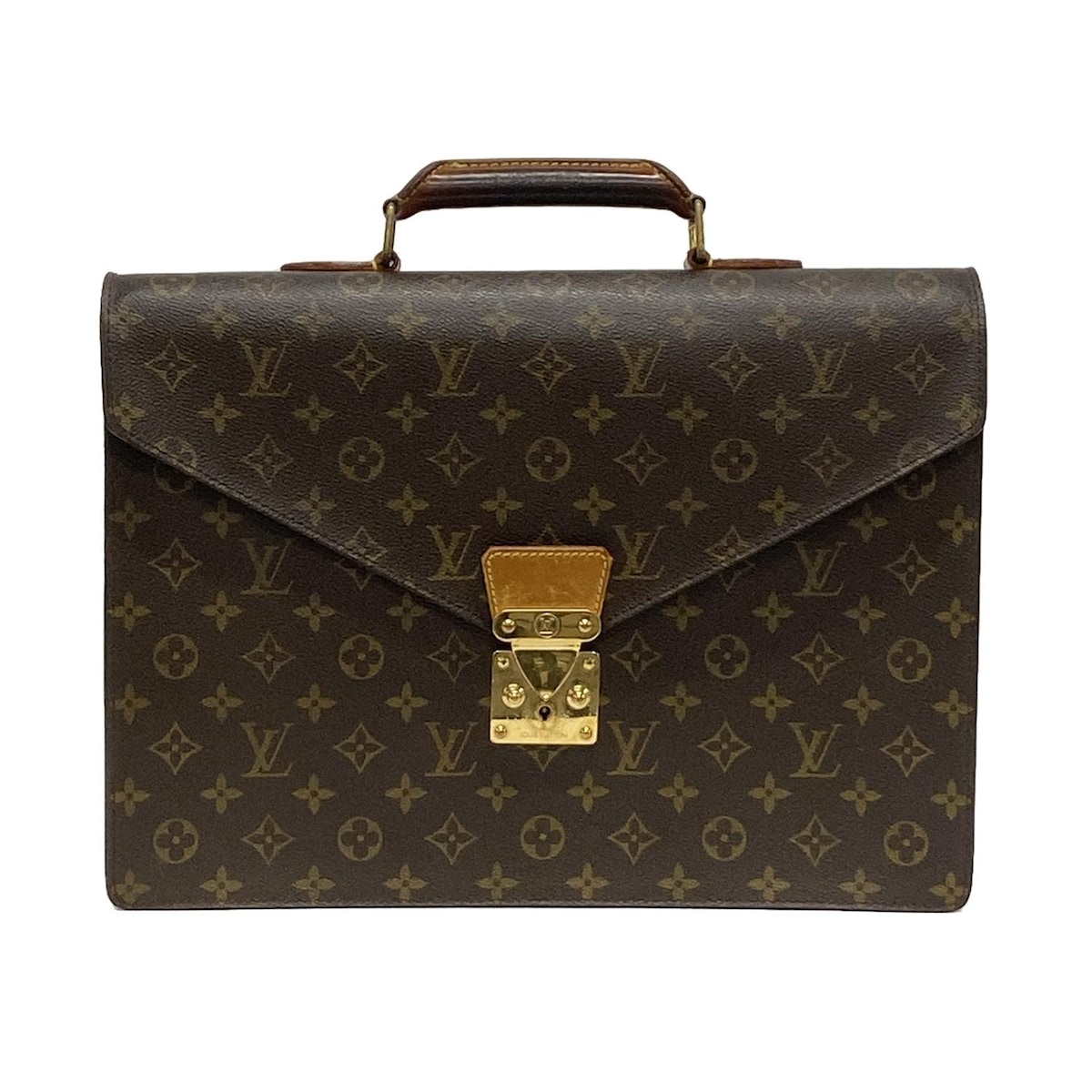 ルイヴィトン/ビジネスバッグ/セルヴィエット・コンセイエ/モノグラム