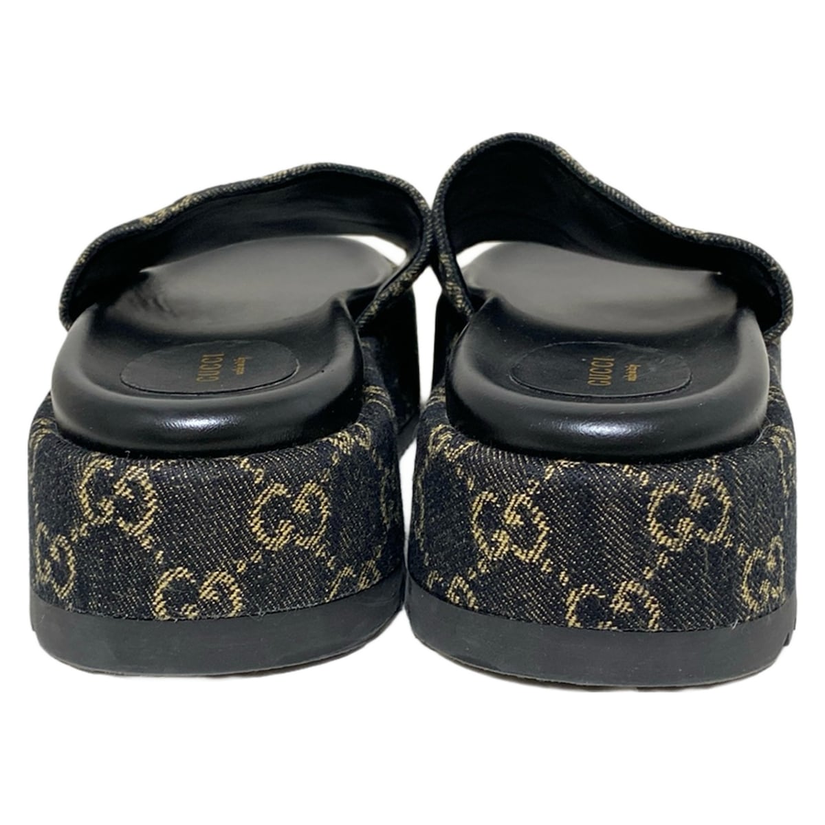 グッチ/サンダル/ダークグレー×アイボリー/サイズ：39の買取実績