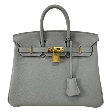 HERMES(エルメス)/バーキン25/ボックスカーフ×ブラックの買取【ブラン