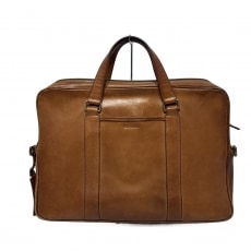 ハートマン/ビジネスバッグ/カーキ×ブラウン/ナイロン×レザーの買取