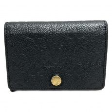 ルイヴィトン/名刺入れ/アンヴェロップカルトドゥヴィジット/ノワール