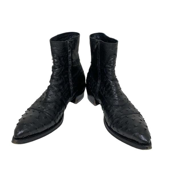 gianni barbato(ジャンニバルバート) ショートブーツ 40 - 黒