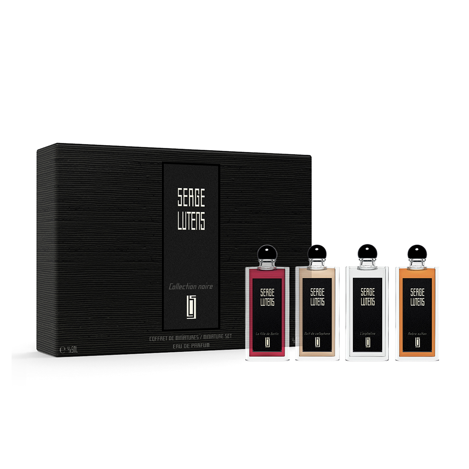 ミニチュアセット 5mL×4種｜香水 ・ フレグランス ・ コロン｜セルジュ