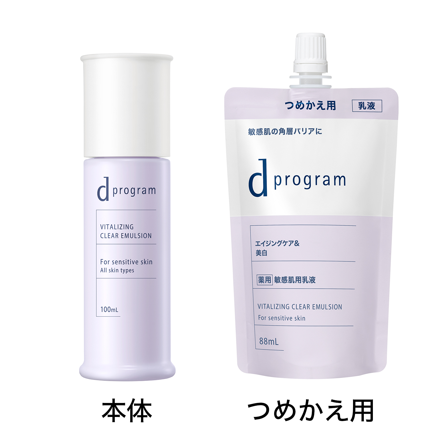 バイタライジング＆クリア エマルジョン EX｜乳液｜d プログラム