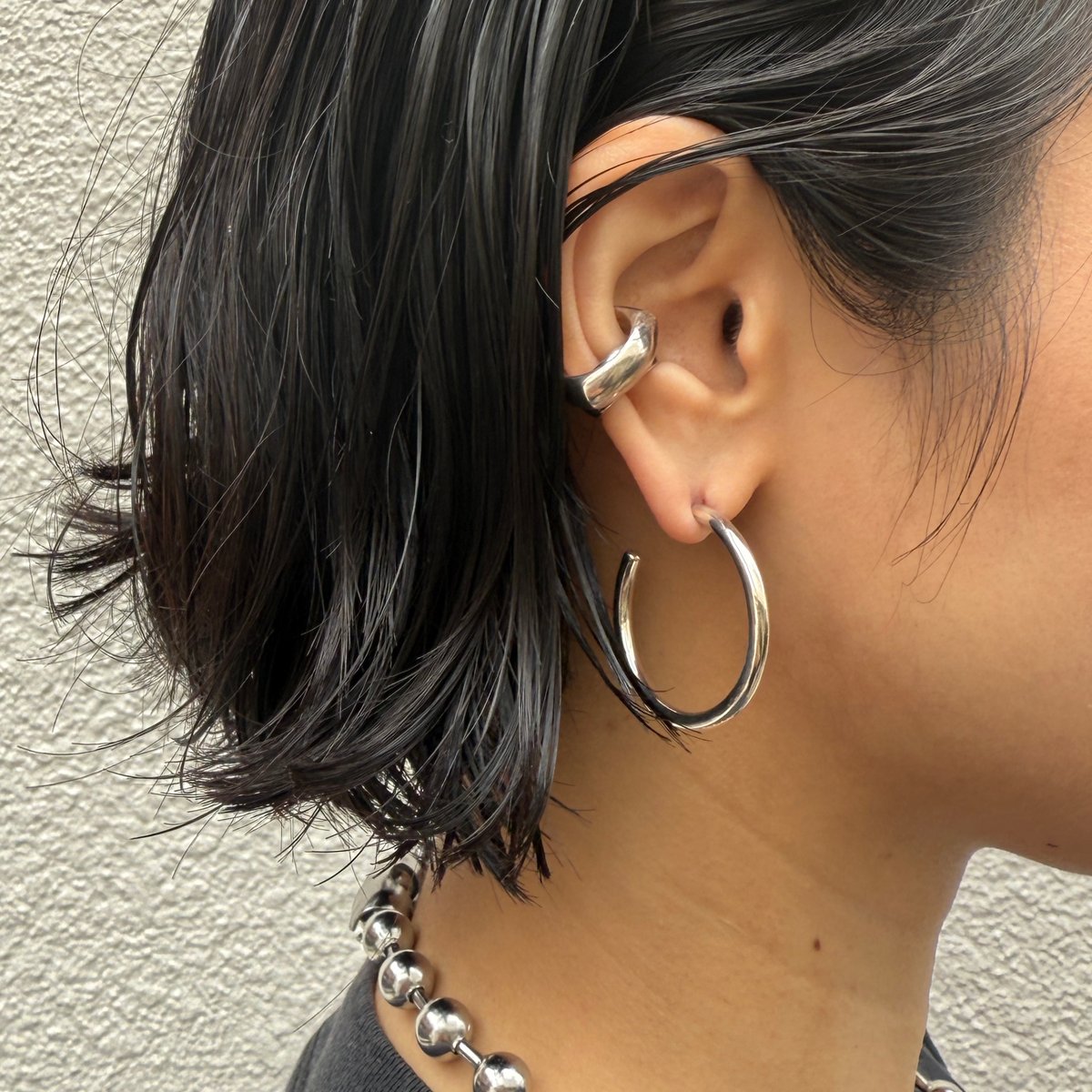 LOVERS original】silver925 hoop Pierce | SEULEMENT