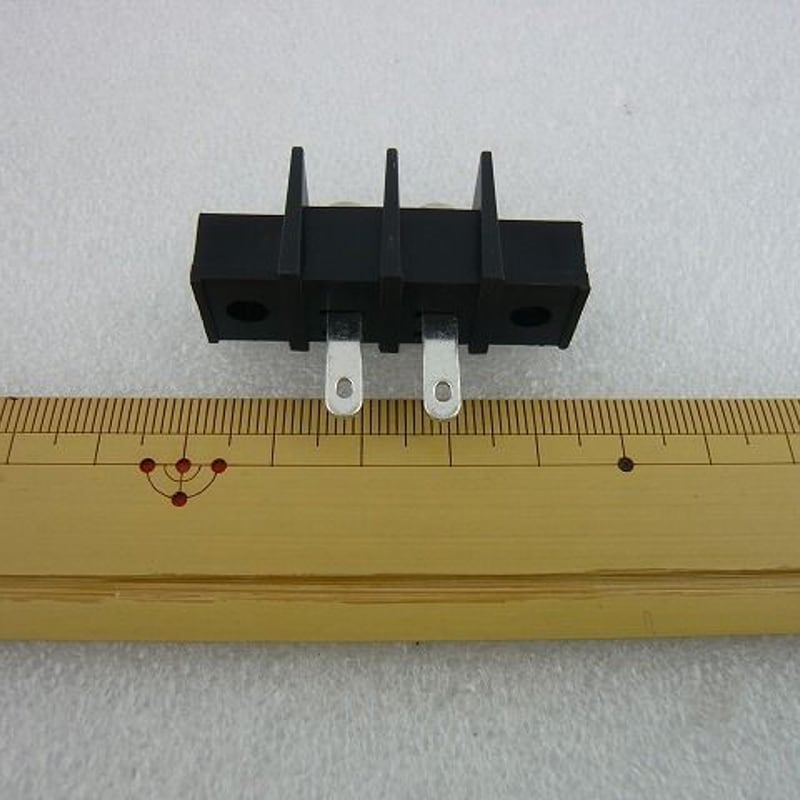 端子台2P 半田接続TYPE ( ALINCO DM-130MV 修理用 ) ( ZHW-2