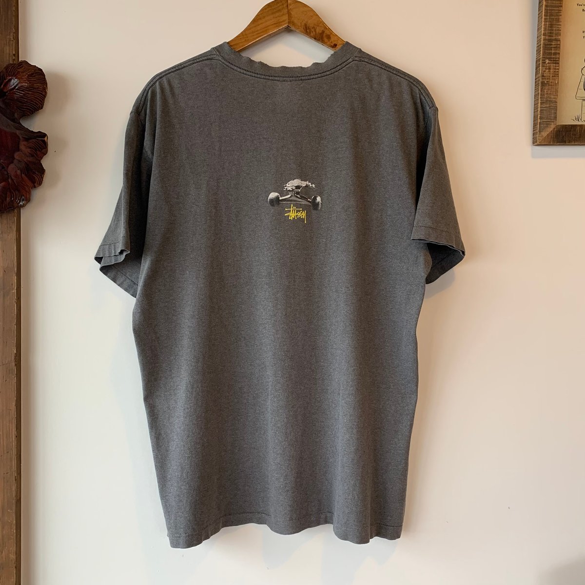 STUSSY 1990s SK8 紺タグ S/S TEE L OLD STUSSY made