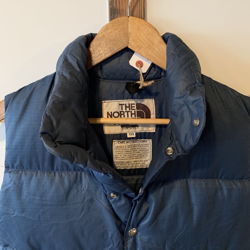 THE NORTH FACE 茶タグ ダウンベスト ネイビー | MILMOUNTAIN STORE