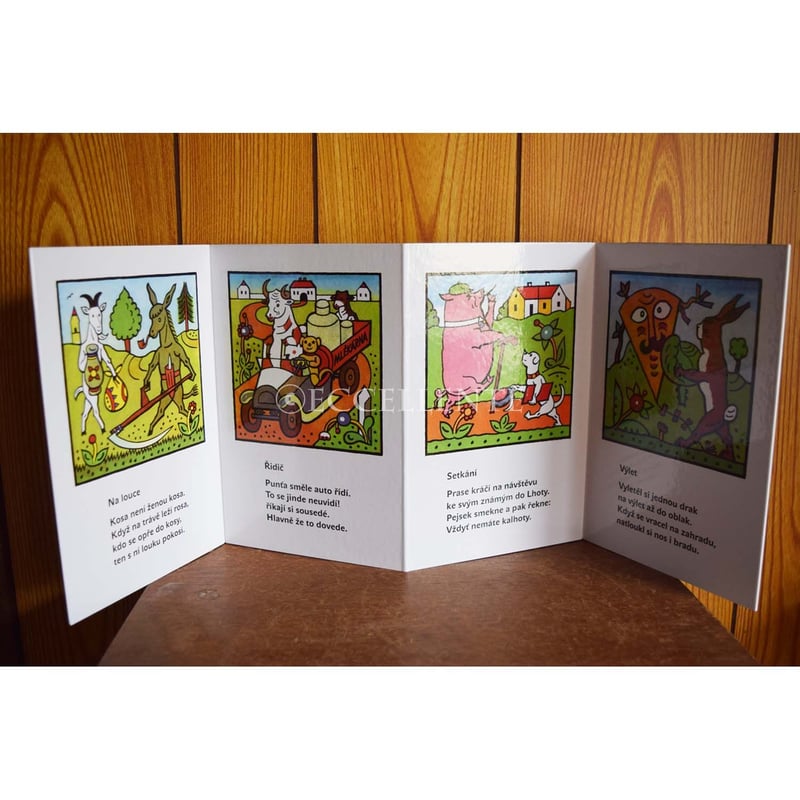 ヨゼフ・ラダ】見開き絵本 詩集（チェコ語版） | ECCELLENTE