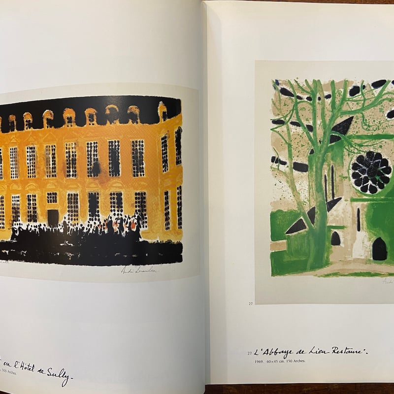 ANDRE BRASILIER：LITHOGRAPHS 1958-1991」 | Frobe