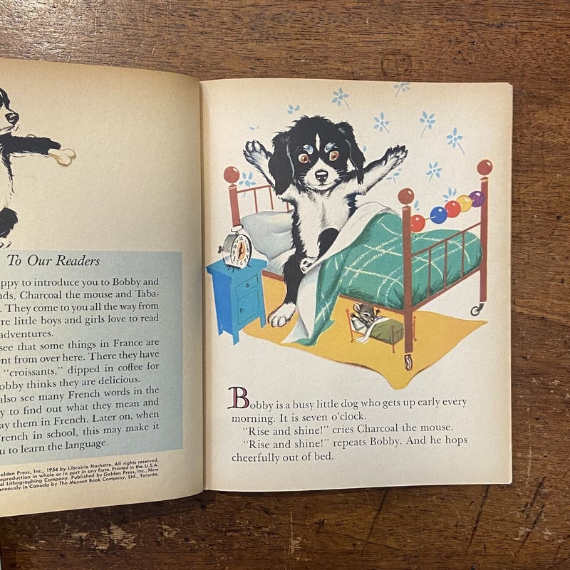 BOBBY THE DOG（1961年初版）」Pierre Probst（ピエール・プロブス