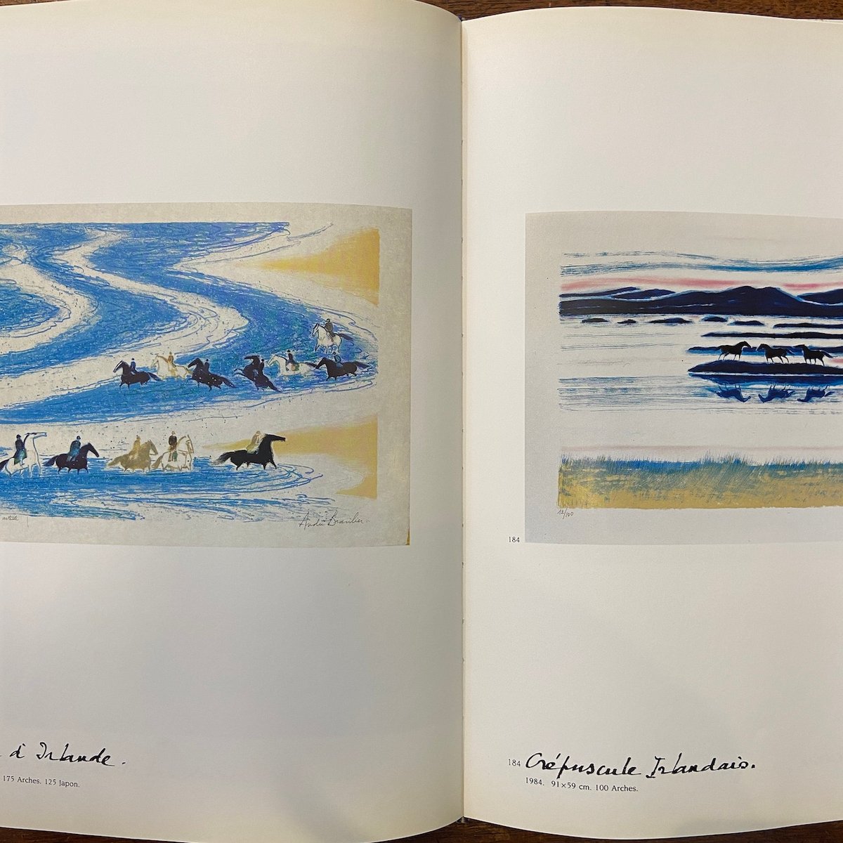 ANDRE BRASILIER：LITHOGRAPHS 1958-1991」 | Frobe