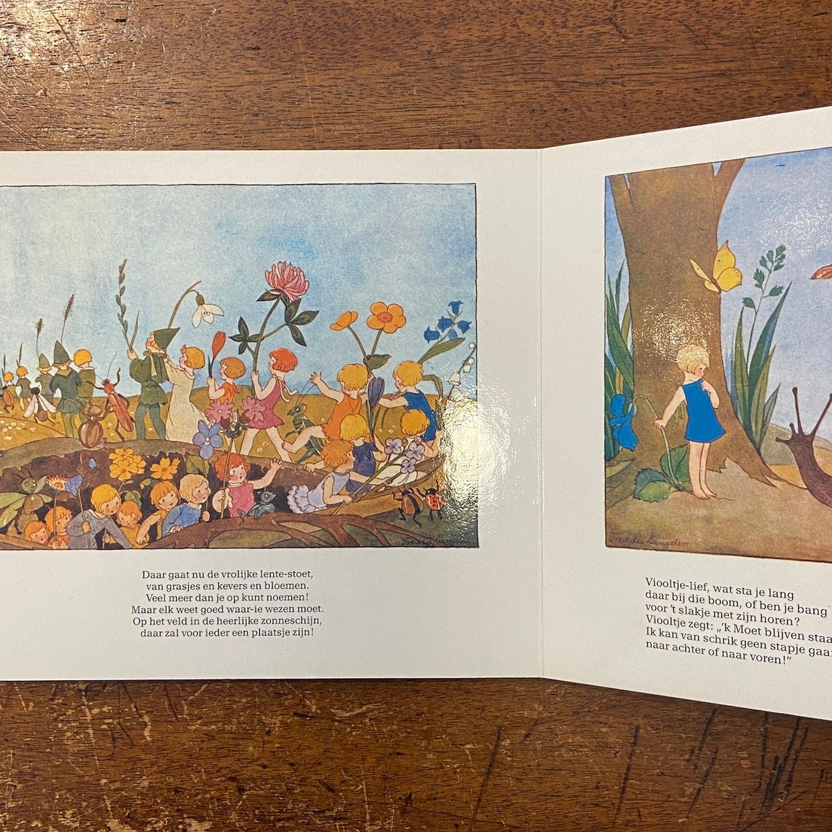 1928年 オランダの希少な絵本 Freddie Langeler 洋書 古書 1928年