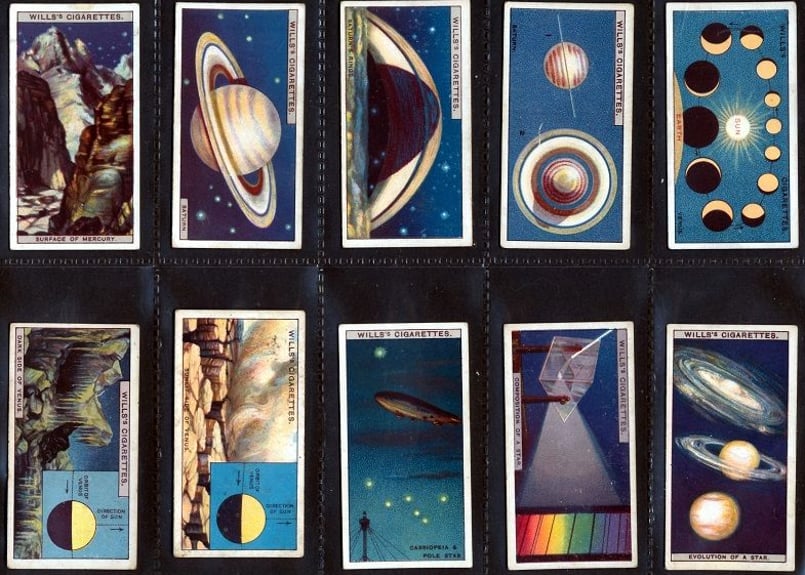 1928年シガレットカード＜イギリス＞◇天空のロマンス全50種