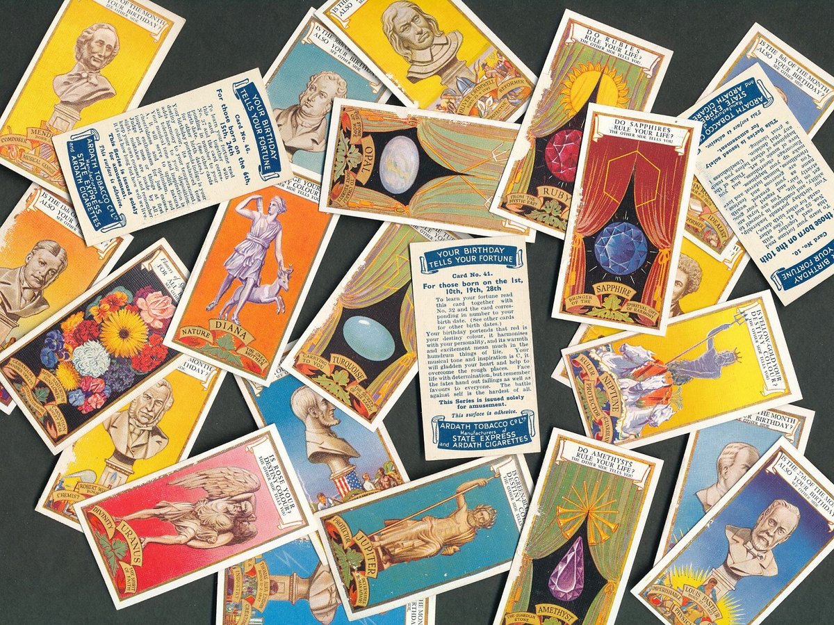 1937年シガレットカード＜イギリス＞◇星占い◇ アンティーク