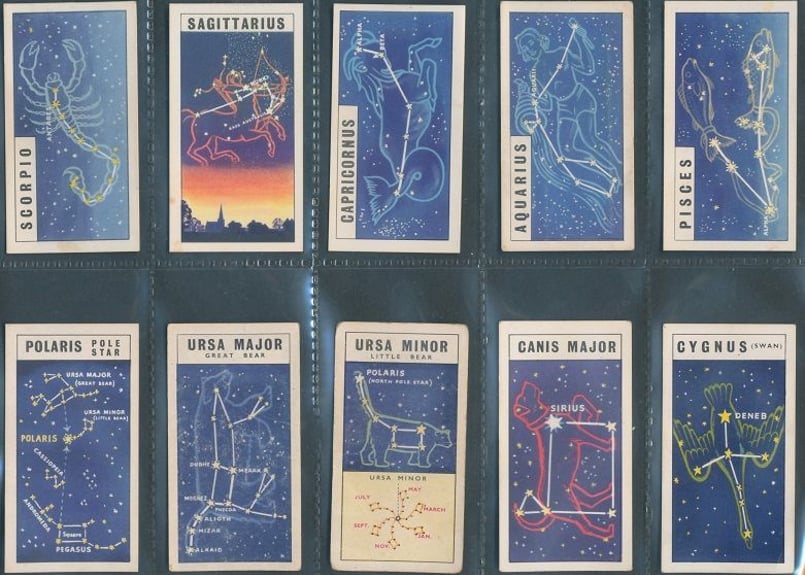 1958年シガレットカード＜イギリス＞◇「宇宙へ」全50種