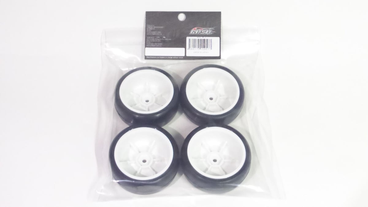 RU-0957 RUSH TIRE VR3 32X HP Type A PREGLUED BK