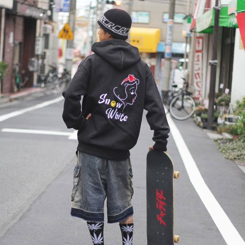 スノーホワイト ヘビーウェイトジップパーカー | チャライダーSTORE