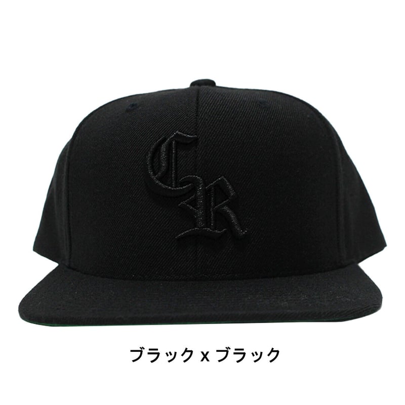 CR刺繍 スナップバックキャップ | チャライダーSTORE