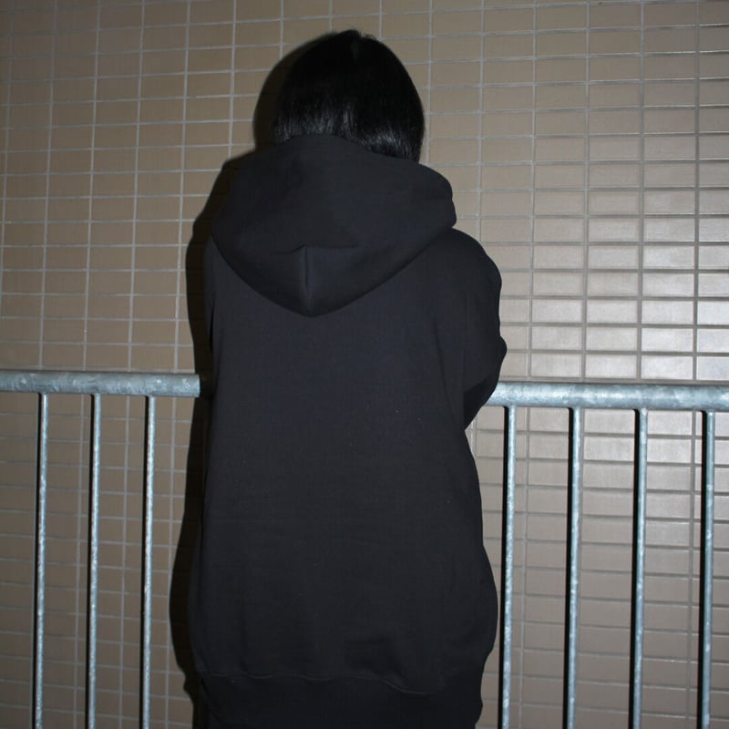 ボアボックスロゴ ビッグシルエットパーカー ライトラベンダー | チャ