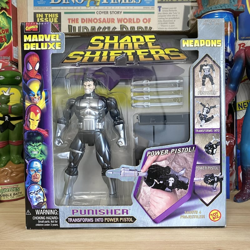 MARVEL Shape Shifters Punisher Figure/マーベル シェイプ