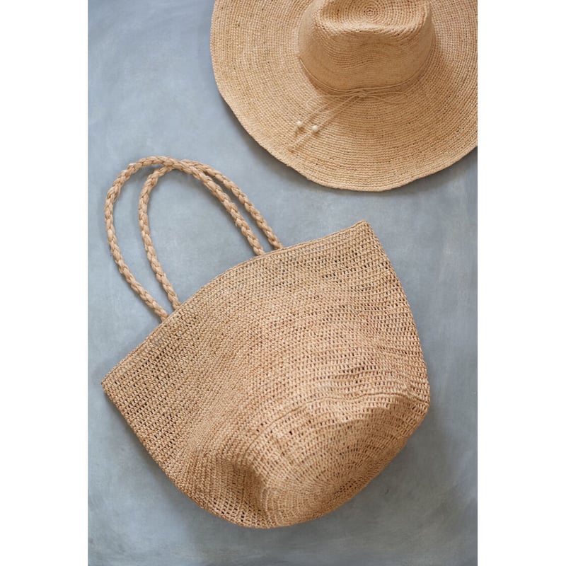 MADE IN MADA ラフィアバッグ ティー | NORICOCCO STORE