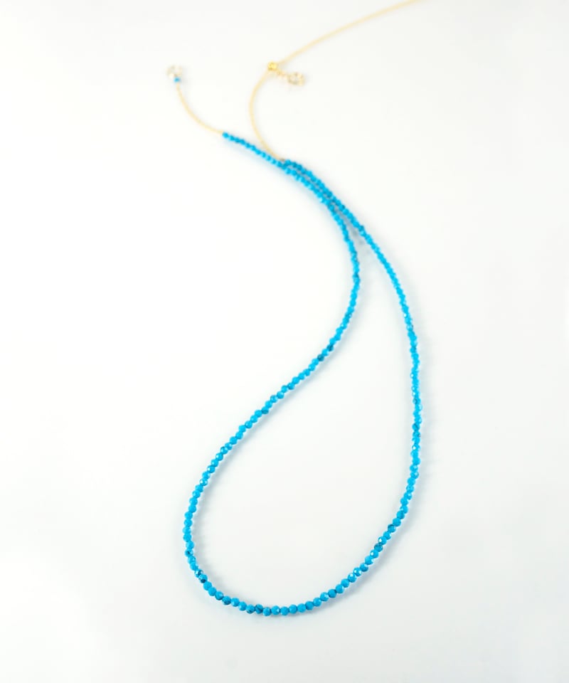 anq.】K14GF ・ターコイズ スライドネックレス | KU-CROISSANT 公式オ